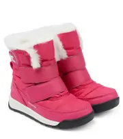 [Sorel Kids] Sorel Kids Whitney™ II Strap nylon boots UK 11 pink