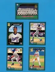 2001 Topps Baseball Series 1 & 2 Montreal Expos Team Set! Vladimir Guerrero!