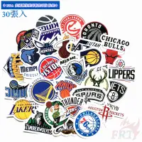 在飛比找蝦皮購物優惠-❉ NBA 美國職業籃球聯盟 球隊Logo貼紙 款式A 球迷