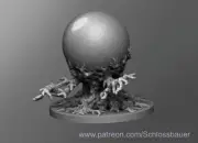 Blood Ooze Jelly Creature Monster Manual 28mm Scale DND D&D Miniature SB