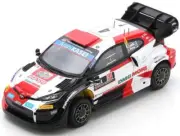 Spark 1:43 Scale Toyota GR Yaris Rally Gazoo Racing Rally Sweden 2022 E. Lappi