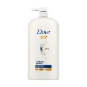 Dove Intense Repair Shampoo 1 L, Repairs Dry and Damaged Hair