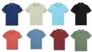 Ben Sherman Men's Big Size Signature Polo Shirt size 2XL-5XL, 10 Colours