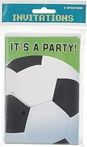 Soccer Fan Folded Invitations