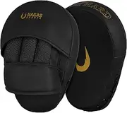 Boxing Pads – Durable Curved Punching Pads – Ventilated Focus Mitts - Focus Pads for MMA Kickboxing Muay Thai Karate Sparring Martial Arts Hook and Jab Pads