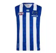 AFL North Melbourne Kangaroos Men's Replica Home Guernsey - Sizes L - 3XL