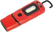 Sealey Led3601R Rechargeable 360? Inspection Lamp 2W Cob + 1W Led Red