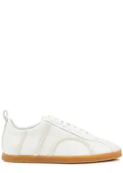 Totême White Leather Sneakers - Off White - 3 3