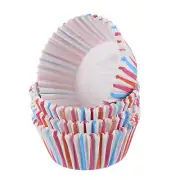 100 Count Cupcake Liners Bright Rainbow Cupcake Muffins Liners Paper Baking Cups