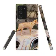 For Samsung Galaxy Note 20 Ultra Case, Tough Armor Back Cover, Dingo