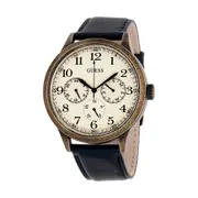 Guess W1101g2 Unisex White Watch Quartz 46mm