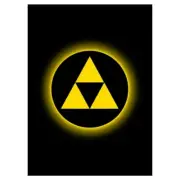 LGNMAT138 Legion Supplies Deck Protection: Absolute: Tri-Force (50)