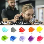 10Pcs Premium Cut Hair Clipper Guides Guards Limit Combs Set For Wahl Attachment
