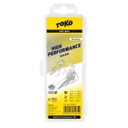 TOKO Ski Wax High Performance Yellow World Cup Hot Wax, Warm, 120g Bar, 1 each