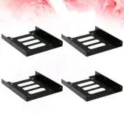 4Pcs 2.5 to 3.5 Inches Desktop SSD Tray Hard Disk Drive HDD Mounting Bracket