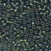 Silver-Lined Olive AB Miyuki Seed Beads 6/0 (6-91026-TB)