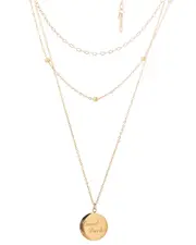 Eye Candy LA The Luxe Collection Dainty 3pc Necklace Set NoSize NoColor