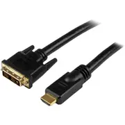 StarTech.com 10m High Speed HDMI® Cable to DVI Digital Video Monitor - M/M - Cable for Monitor, TV, Projector - First End: 1