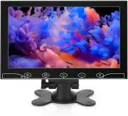 10.1 Inch Small Monitor, Raspberry Pi Monitor Built-In Speakers, Mini Monitor 10