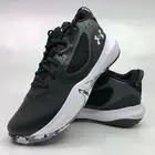 Under Armour Lockdown 6 Low Basketball Shoes Men's 9 Black White 3025616-001