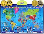 Best Learning i-Poster My World Interactive Map - Educational Talking Toy for Children Aged 5 to 12 |