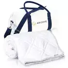 Cooling Weighted Blanket, 20 lbs, Full/Twin Size for Adults, Luxury Heavy Bla...