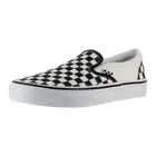 Vans "Checkerboard Skate Slip-On" Sneakers (Black/Off White) Skating Shoes