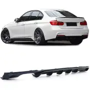 Rear Diffuser Black Matte for BMW 3er F30 F31 2011-2019 With M-PACKET