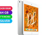 Apple iPad Mini 5 Wifi (64GB, Silver) - Grade (Excellent)
