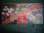 1987 VCR COLLEGE BOWL GAME Factory Sealed Unopened Box VHS Format Vintage NOS