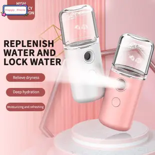 Portable Nano Mist Sprayer Mini USB Rechargeable Face Spray