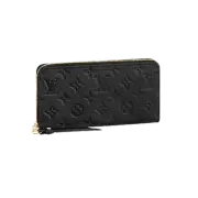 Louis Vuitton Zippy Wallet Monogram Empreinte Black