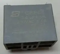 在飛比找Yahoo!奇摩拍賣優惠-【榮展五金】CBB61 電容器 24μF±5％ 250V.A