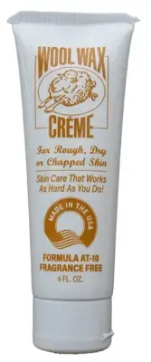 Wool Wax Creme Skin Care Fragrance Free 4 oz x Pack of 2