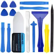 Spudger Pry Tool Kit 14 Piece Opening Tool, Plastic & Metal Spudger Tool Kit,...