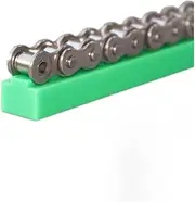 MCMATUTKEQ 1 Meter 08B-1 Drive Chain Guide Ultra-high Molecular Resistant UPE Plastic Track Groove Machine Transmission Chain Bar