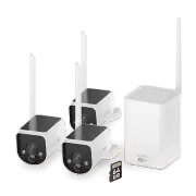 Swann MaxRanger4K™ Solar 3 Camera Security System with Longest Range Wireless |