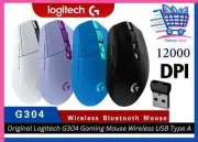 Logitech G304 LIGHTSPEED Wireless Gaming Mouse 12000 DPI Wireless Mouse Laptop A