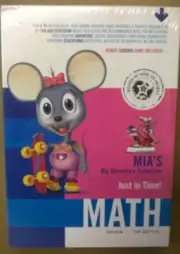 Software PC Kutoka Mia's Big Math Adventure Just In Time Ages 6-10 2002 Box