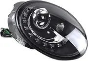 Car Styling Compatible For VW 1998-2013 Headlight Compatible For Beetle Head Lamp Daytime Running Light DRL Bi-Xenon(8000K,1998-2005)