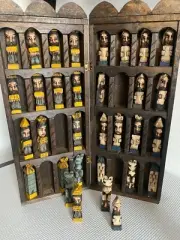 CHESS SETS - Hand Carved - Wooden - Chess Board