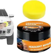 Cloudy Headlight Restoration | Car Headlight Scratch Remover 50g | Yellowing Lampshade Cleaning Paste for Truck, Vehicle Light Scratch Remover