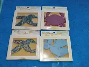 FIGI Patio Screen Savers Lot Of 4 New In Package(2)Humming Birds. Crab & Pelican