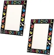 Denylo pro 2 Pcs 6×4 Inch Preschool Graduation Picture Frame Congratulation Graduation Picture Frame Kindergarten Preschool Graduations Gifts for Prek Students Classmates Daughter Son