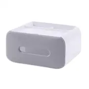Simple Multi-functional Plastic Tissue Box Paper Towel Tissue Case Organizer Home Table Decor Household Supplies