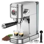 Spacekey Espresso Machine 20 Bar, Professional 1350W Espresso Maker with Milk...