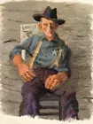 Upstate Sheriff : Stuart Edie : WPA : 1935 : Archival Quality Art Print