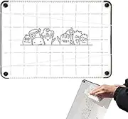 Camping Cutting Board - Portable Cutting Board Space Saving Foldable Chopping Board,Camping Accessories Non-Slip Flexible Cutting Mat for Vegetsble & Meat
