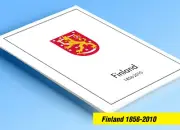 COLOR PRINTED FINLAND 1856-2010 STAMP ALBUM PAGES (218 illustrated pages)