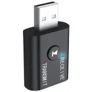 2 in1 USB Bluetooth 5.0 Audio Transmitter Receiver Adapter For MP3/CD player m